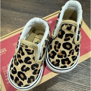 Baby Girl Leopard Vans